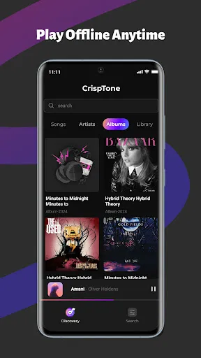 CrispTone: Offline Music screenshot