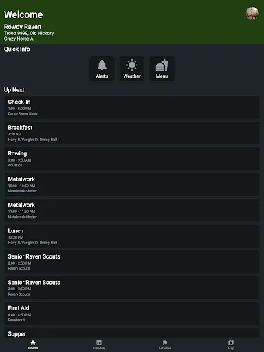 Camp Raven Knob Passport screenshot