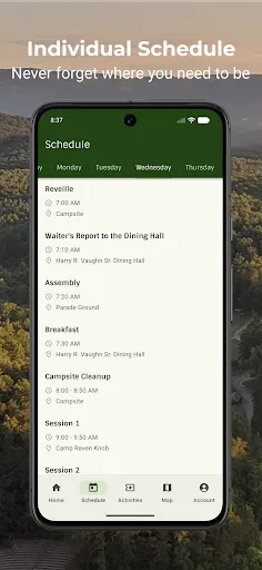 Camp Raven Knob Passport screenshot
