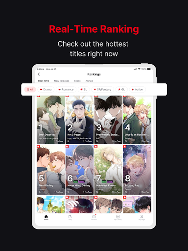 Lezhin Comics - Daily Releases screenshot