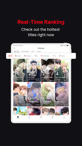 Lezhin Comics - Daily Releases screenshot