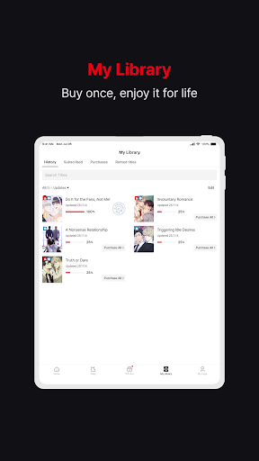 Lezhin Comics - Daily Releases screenshot