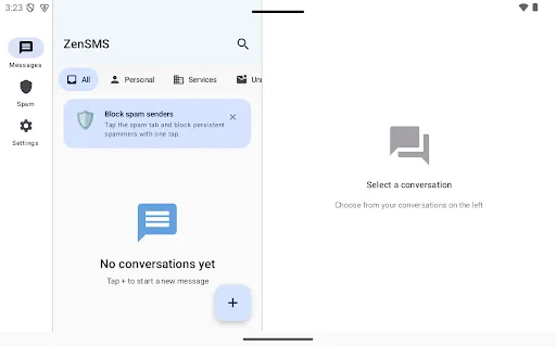 Stop Spam Texts - ZenSMS screenshot