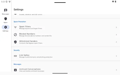 Stop Spam Texts - ZenSMS screenshot
