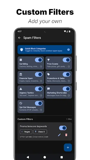 Stop Spam Texts - ZenSMS screenshot