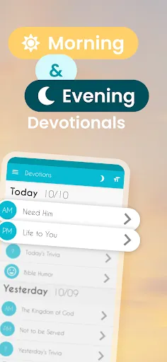 Daily Bible Devotion & Prayer screenshot