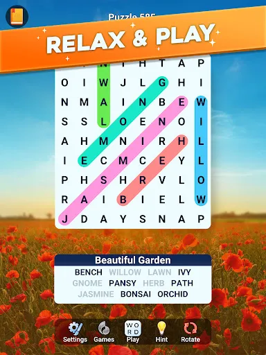 Word Search Legend screenshot