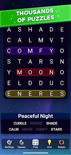 Word Search Legend screenshot