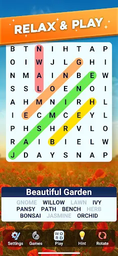 Word Search Legend screenshot