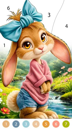 Cute Funny Animal Color screenshot