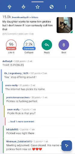Relay for reddit screenshot
