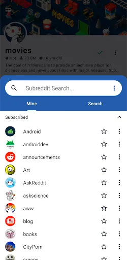Relay for reddit screenshot