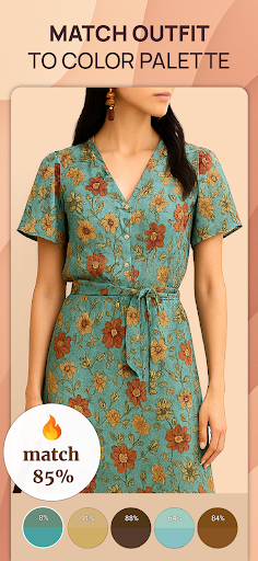 Color Analysis - Dressika screenshot