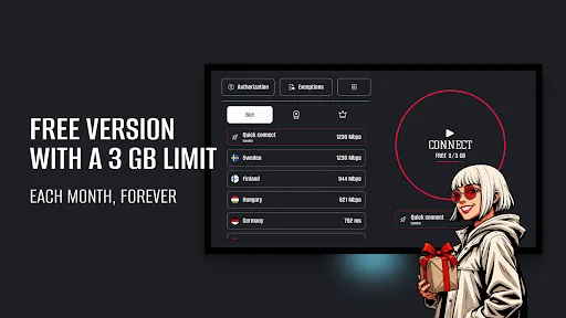 HiroVPN: super-fast VPN screenshot