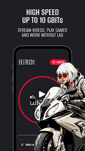 HiroVPN: super-fast VPN screenshot