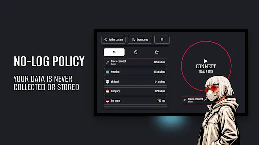 HiroVPN: super-fast VPN screenshot