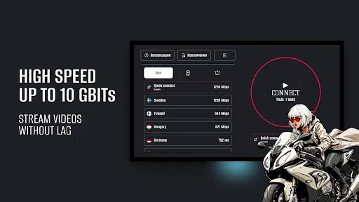 HiroVPN: super-fast VPN screenshot