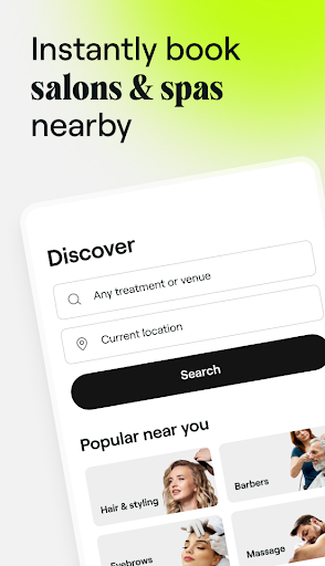 Fresha for customers screenshot