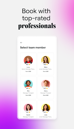 Fresha for customers screenshot