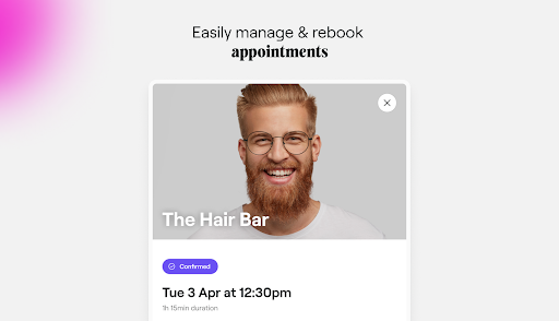 Fresha for customers screenshot