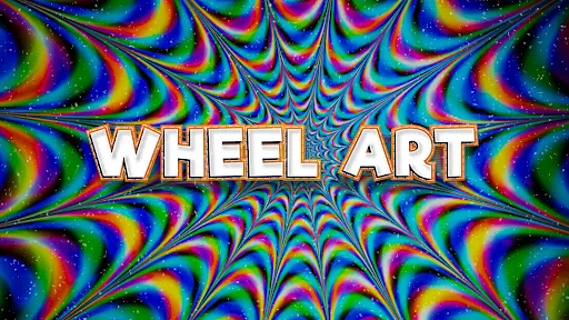 Magic Wheel - Spin Art Drawing screenshot