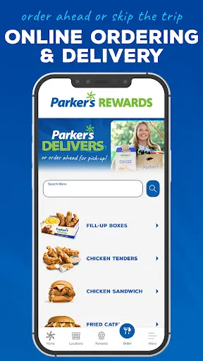 Parker's Rewards screenshot