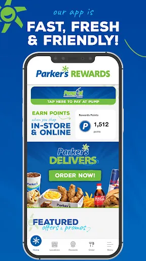 Parker's Rewards screenshot