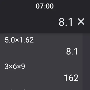 Calculator screenshot