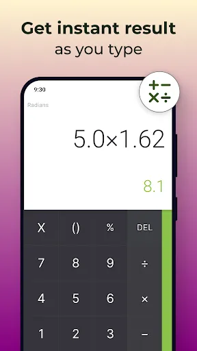 Calculator screenshot