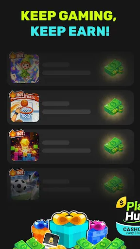 Play Hub: Earn Cash Games screenshot