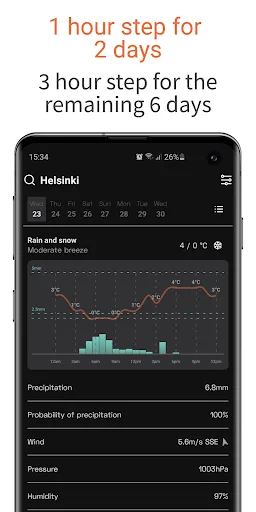 OpenWeather screenshot