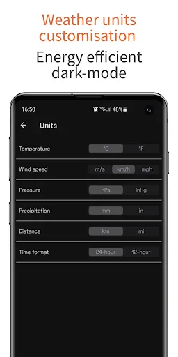 OpenWeather screenshot