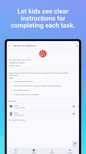 Family Chore Manager screenshot
