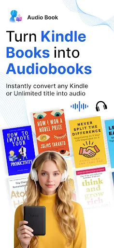 AudioBooks Unlimited to Kindle screenshot