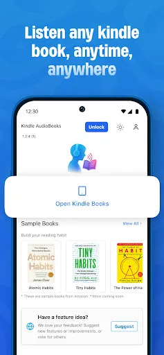 AudioBooks Unlimited to Kindle screenshot