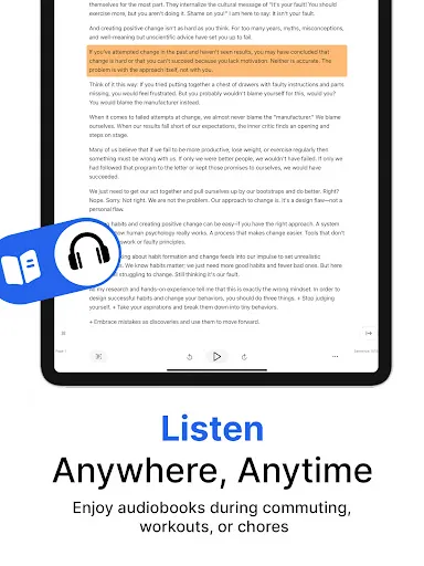 AudioBooks Unlimited to Kindle screenshot