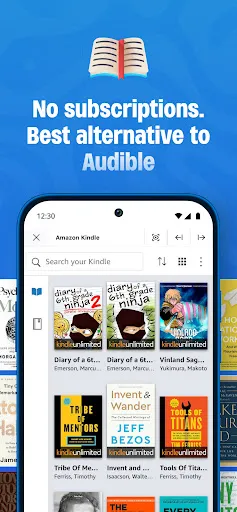 AudioBooks Unlimited to Kindle screenshot