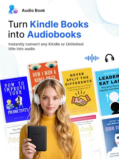 AudioBooks Unlimited to Kindle screenshot