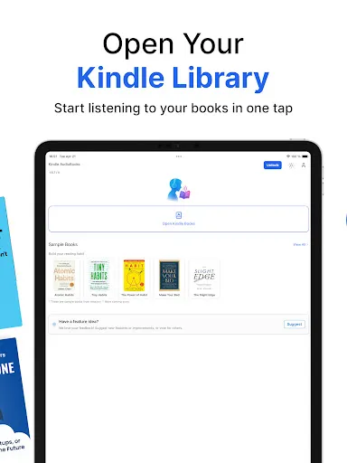 AudioBooks Unlimited to Kindle screenshot