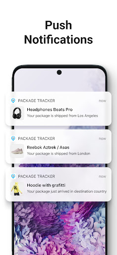 Package Tracker - pkge Mobile screenshot