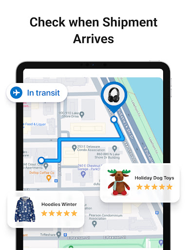 Package Tracker - pkge Mobile screenshot