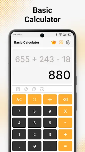 Basic Calculator For Android screenshot