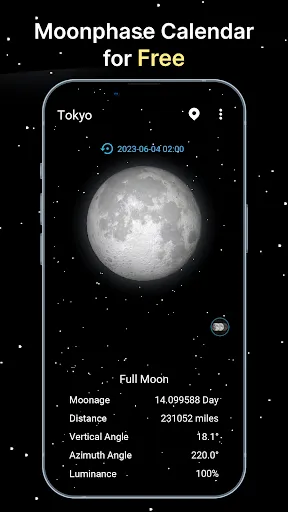 Moon Phase Calendar screenshot