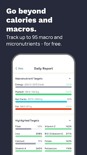 Cronometer: Calorie Counter screenshot