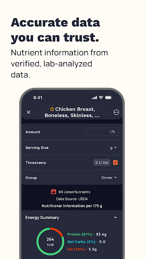 Cronometer: Calorie Counter screenshot