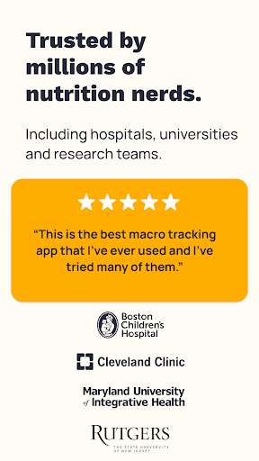 Cronometer: Calorie Counter screenshot