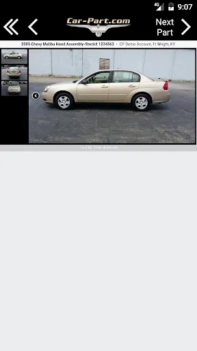 Car-Part.com Used Auto Parts screenshot