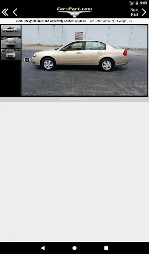 Car-Part.com Used Auto Parts screenshot