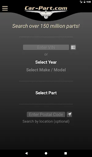 Car-Part.com Used Auto Parts screenshot