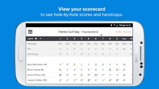 Golf Genius screenshot